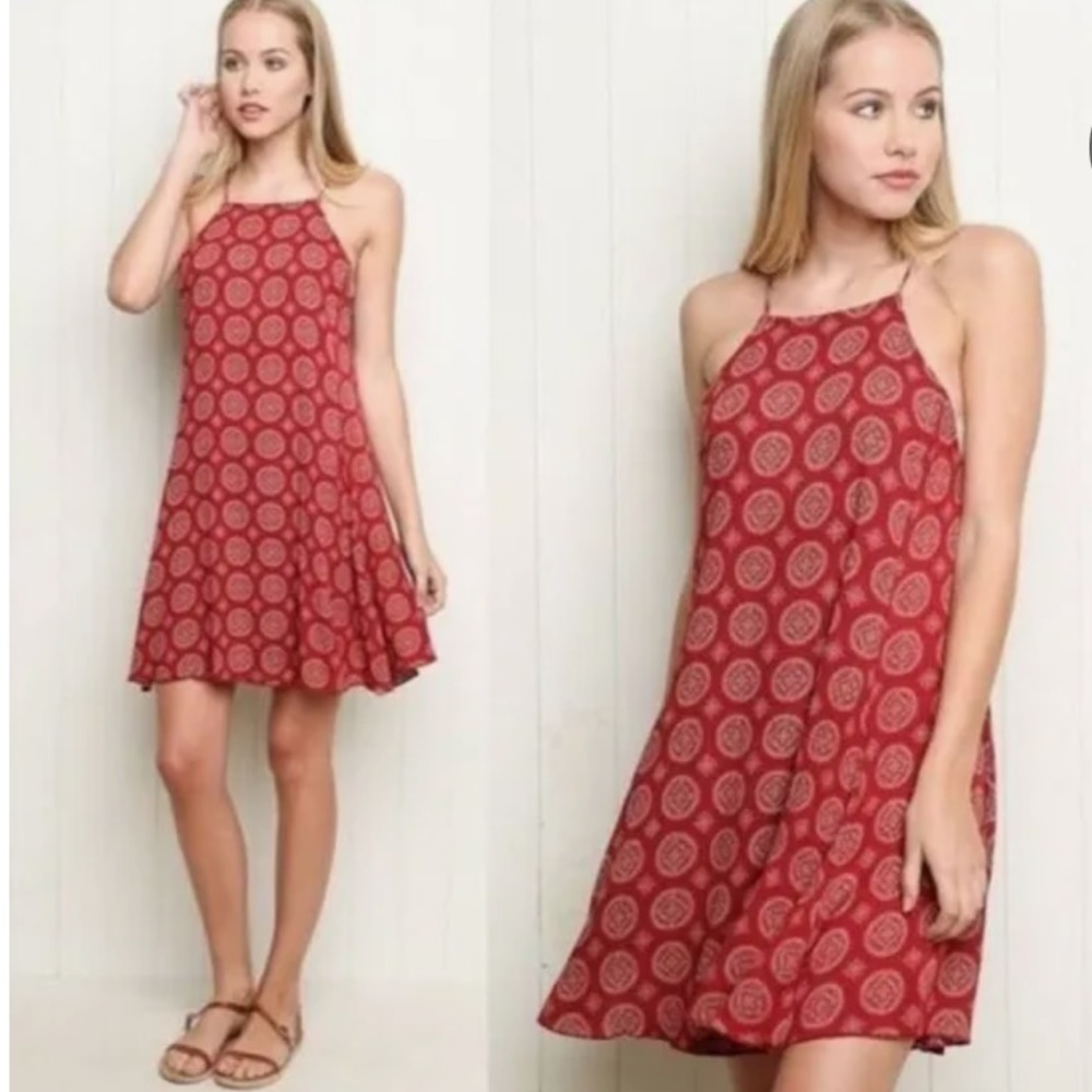 Brandy melville circular pattern dress